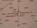 #4: Navassa on the nautical chart