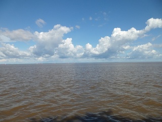 #1: Confluência 6,29 km adiante, dentro do rio Amazonas - confluence 6.29 km ahead, inside Amazonas River