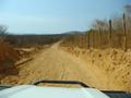 #9: Estrada com poeira fina como talco. Very dusty road.