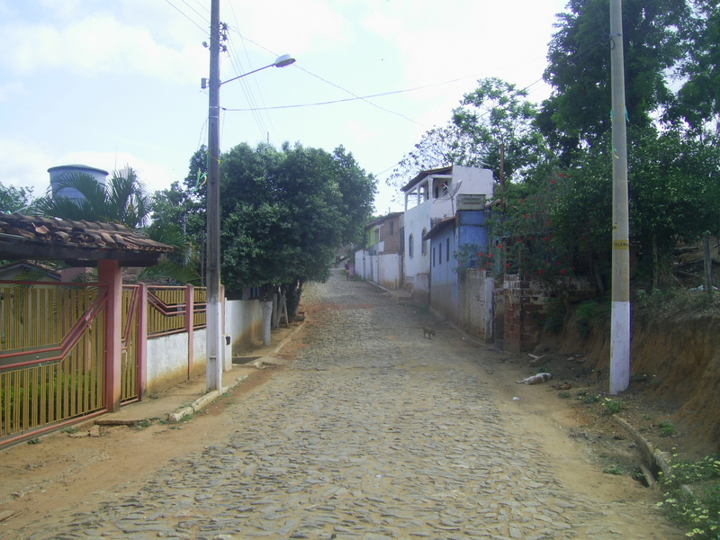 A rua passa a 110 metros da confluência - street 110 meters close to the confluence