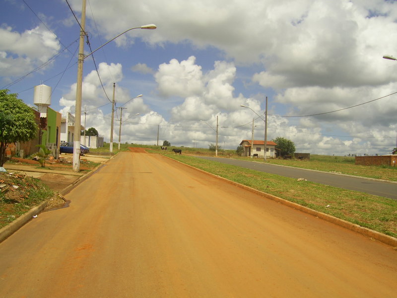 Início da estrada de terra - beginning of dirty road