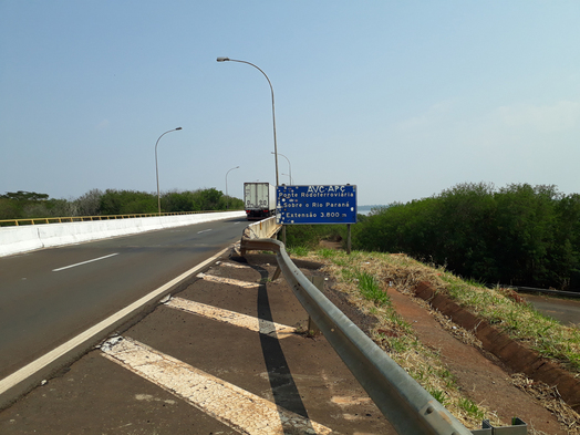 #1: Ponte sobre o rio Paraná, divisa entre São Paulo e Mato Grosso do Sul - bridge over Paraná River, border between São Paulo and Mato Grosso do Sul states