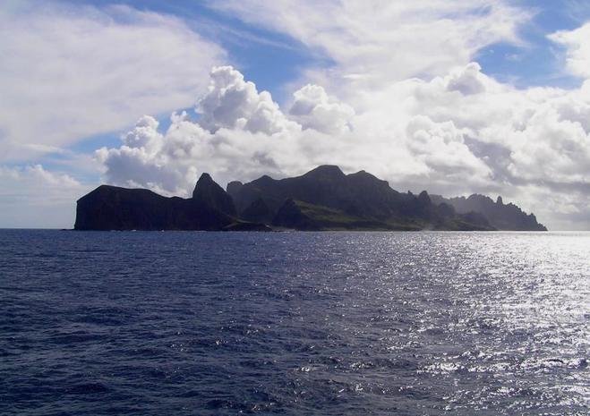 Ilha da Trindade seen from SE