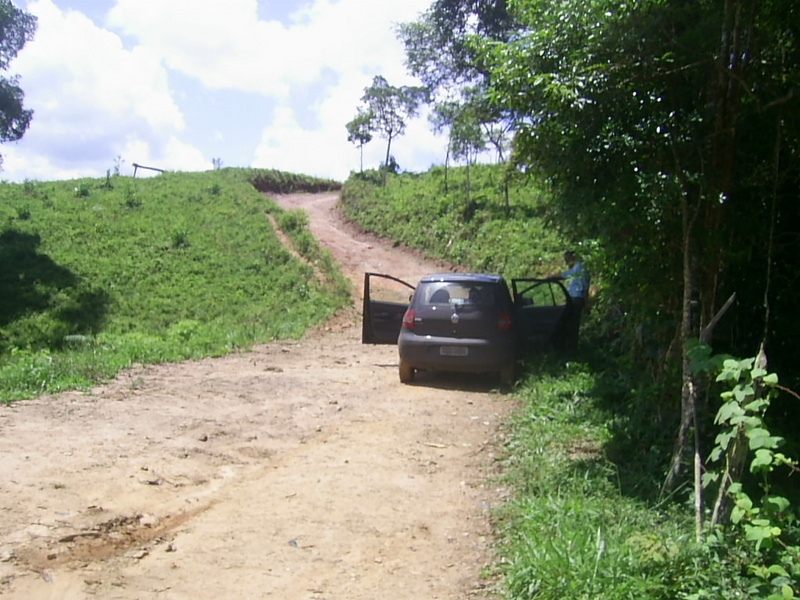 Paramos o carro a 370 metros da confluência - we stopped the car 370 meters close to the confluence