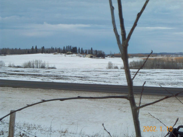 A farm just northwest of the confluence.