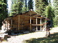 #6: Brendan at the nearby cabin.