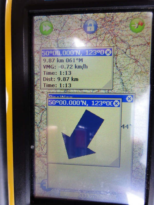 GPS screen 
