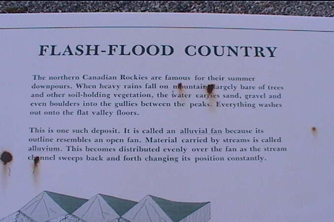 Flash Flood sign