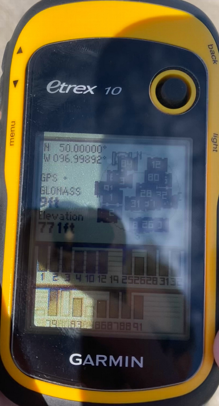 Zeroes on the latitude!