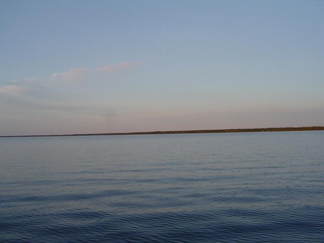 Picture taken July 6/2004 facing East from confluence