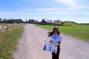 #7: Elda at the Louisbourg National Historic Site.