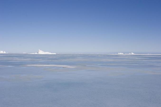 View east over northern Baffin Bay