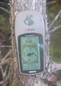 #5: View of GPS reading at location.