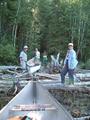 #8: The Elf Lake portage was obstucted by driftwood