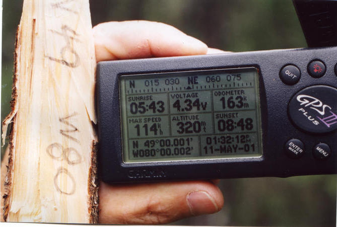N49 W80 GPS