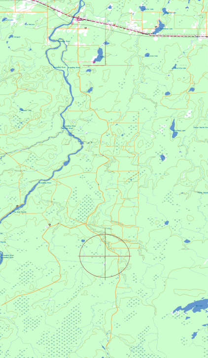 Image of OziExplorer map