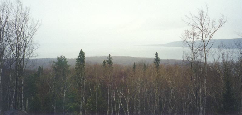 Looking south toward Lake Superior