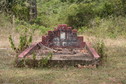 #9: Tombstone with Sinhalese inscription by the path to the point