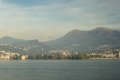 #2: Looking west across Lake Lugano, here the Swiss Alps slowly drop to the plain of the Po River in Italy.