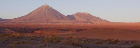 #1: Volcan Licancabur, directly North of the confluence according to the map