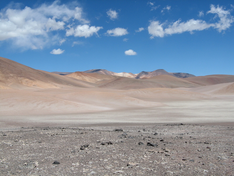 View of Altiplano between the Confluence and camp.