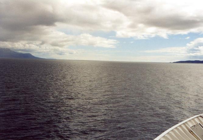Magellan Strait, view north
