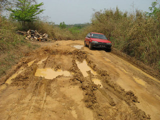 #1: The rough track leading to the Confluence