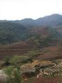 #3: View of terraces on hike up to Mang Gong.