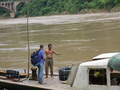 #2: Targ consults the ferryman on the Běipán River in Yánjià Township.