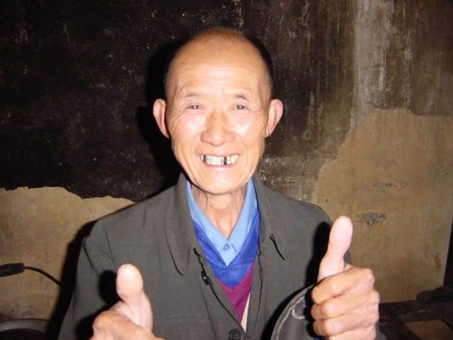 My congenial host in Huangtang, a member of the Yao minority nationality