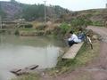 #2: Boys fishing in the rain at Tongzhai