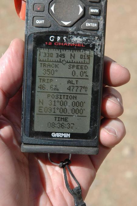 The GPS at the confluence