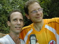 #4: Two happy confluencers looking at their own camera at the time