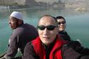 #8: Mr. Hong and two happy line hunters at the confluence point