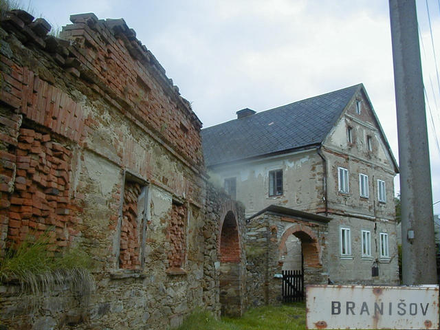 Old house in Branisov (nearest village)