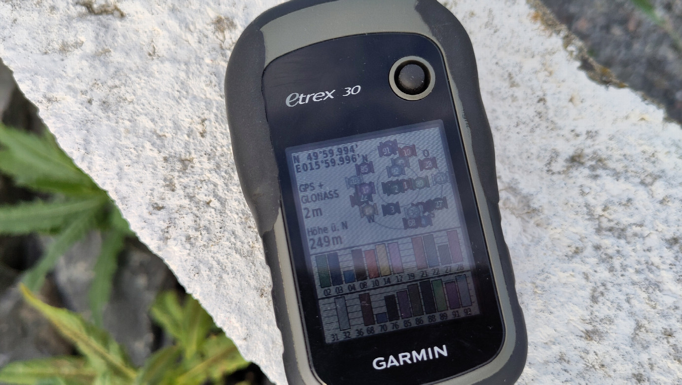 GNSS reading at CP 50N-16E