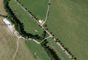 #11: My track on the aerial photo of the confluence area - Moja trasa do przecięcia