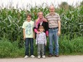 #6: The group, the Confluence in the maize behind us.