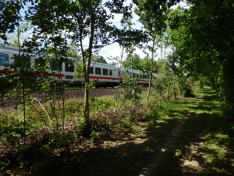 The nearby trainline