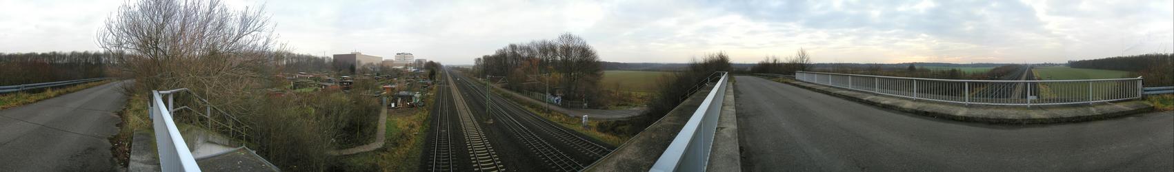 360 degree panorama from the bridge