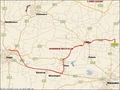 #7: My track on the map	(© Microsoft AutoRoute 2002)