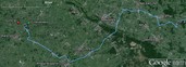 #7: Route continued to camping Heidewald near 52°N 8°E