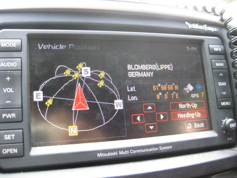 Space age SAT-NAV system