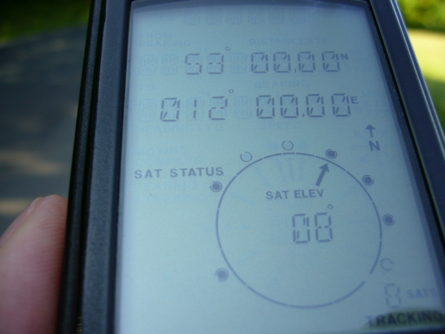 It is easy to zero out my old GPS receiver