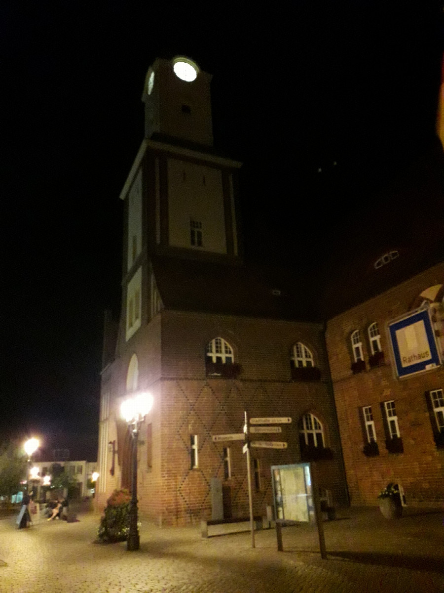Church At The Main Square In Wittstock
