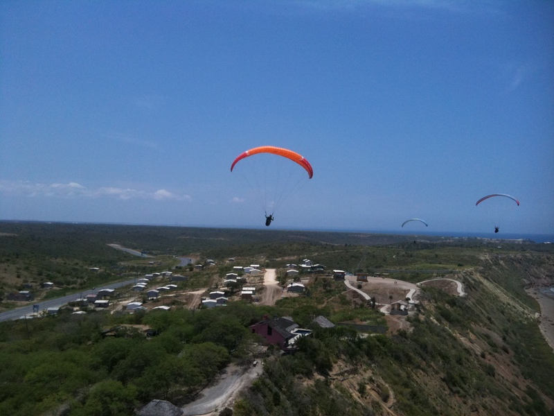 paragliding in San Pedro