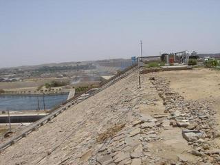 #1: A view of the Aswān Dam, small one.