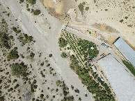 #7: Looking down on the point from a height of 120m