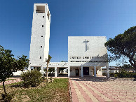 #7: The town's church, just down the road from the confluence point