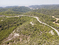 #11: View West, from 120m above the point
